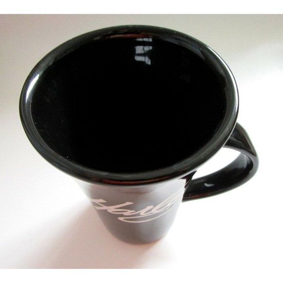 Harley Davidson Motorcycles Black Coffee Mug Cup ceramic shiny applique 2011 - Picture 5 of 8